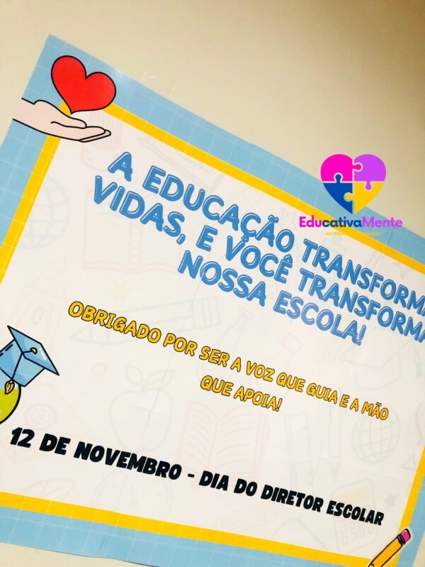 KIT - Dia do Diretor Escolar - Imagem 2