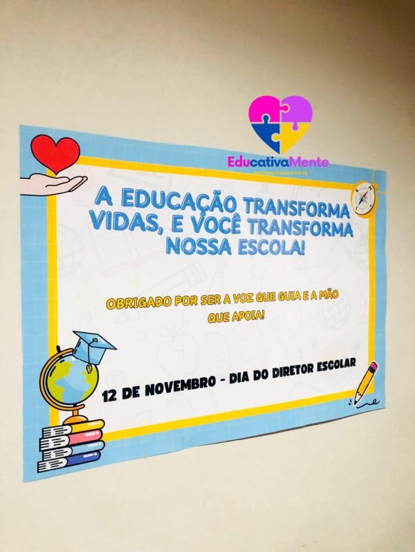 KIT - Dia do Diretor Escolar - Imagem 3