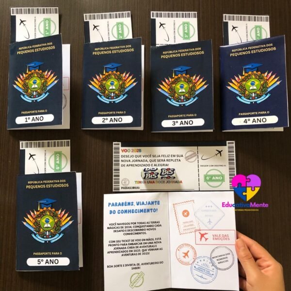 Passaporte de Conquistas - 1° ao 6° ano