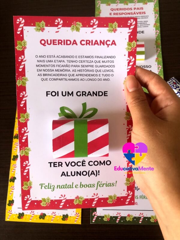 Combo Cartões Natalinos: 4 modelos - Imagem 4