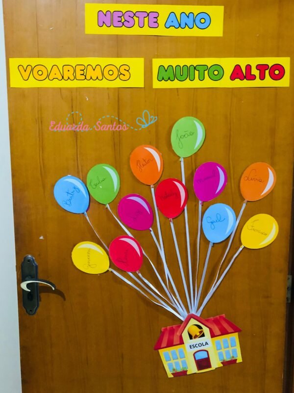PAINEL DE PORTA - NESTE ANO VOAREMOS MUITO ALTO - Imagem 4