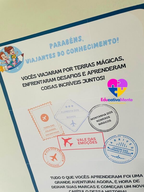 Painel de Aula da Saudade - O Passaporte para a Nova Jornada! - Imagem 7