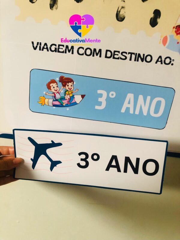 Painel de Aula da Saudade - O Passaporte para a Nova Jornada! - Imagem 5