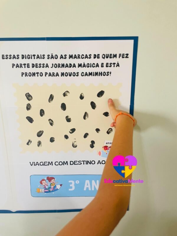 Painel de Aula da Saudade - O Passaporte para a Nova Jornada! - Imagem 3