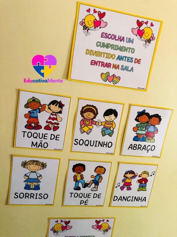 Cumprimentos Divertidos de Ação – Volta às Aulas 2 - Imagem 2
