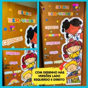 Painel Bem-Vindos para Porta
