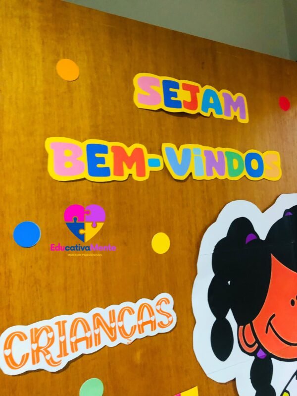 Painel Bem-Vindos para Porta - Imagem 3
