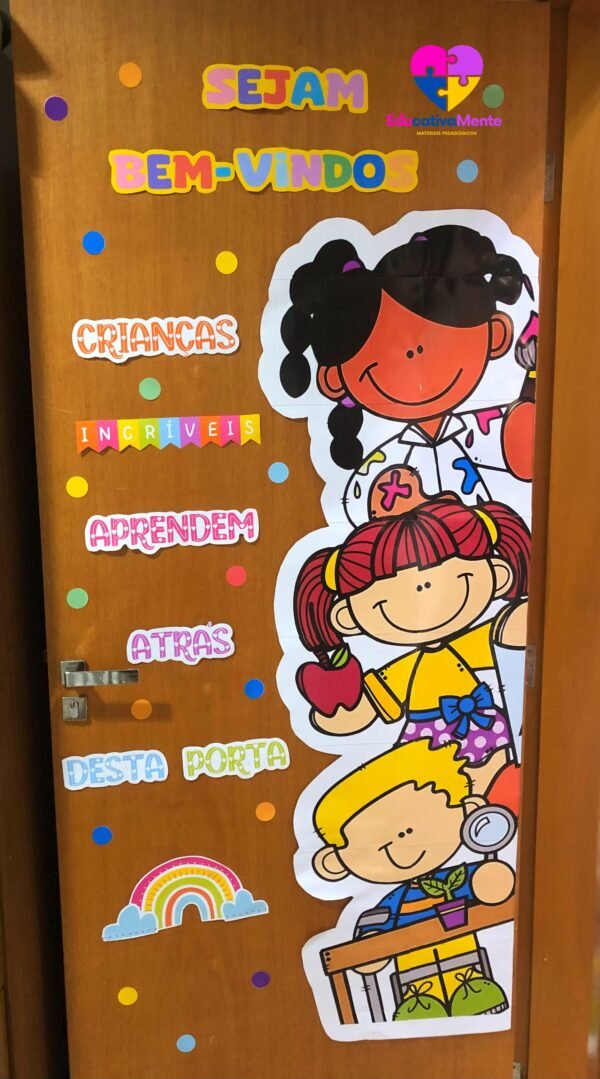 Painel Bem-Vindos para Porta - Imagem 2
