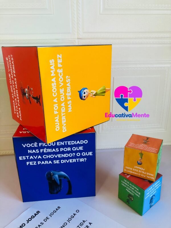 Dado Divertida Mente Volta às Aulas - Emoções e Memórias - Imagem 4
