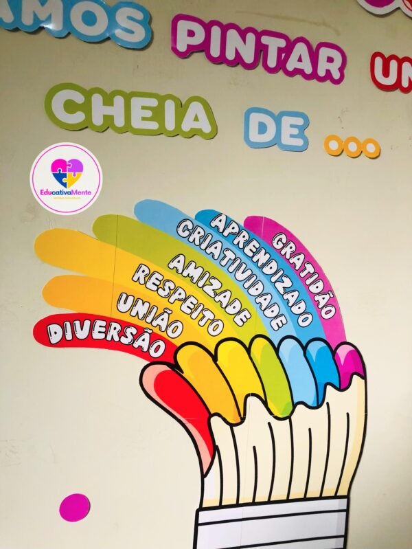 Painel Bem-Vindos: Pintando Novos Começos - Imagem 2