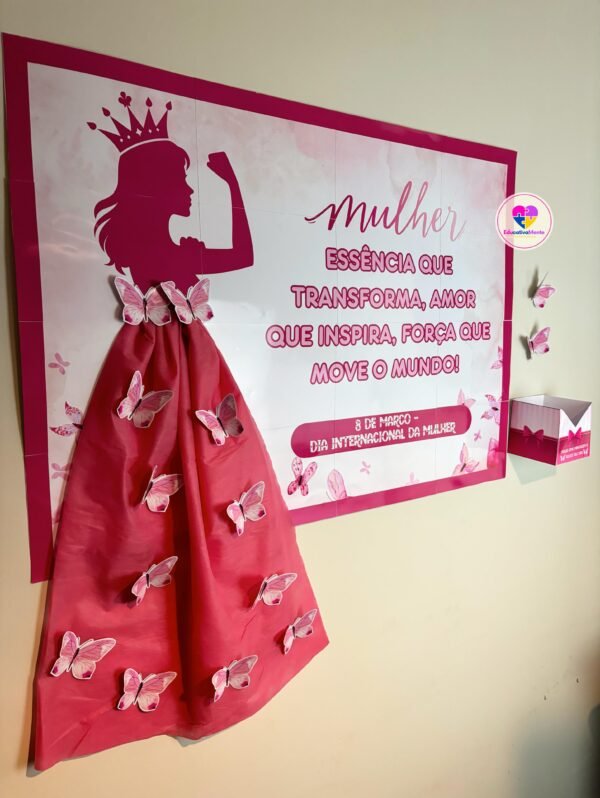 Painel Dia da Mulher – INSPIRAÇÃO & AMOR - Imagem 8
