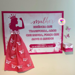 Painel Dia da Mulher – INSPIRAÇÃO & AMOR