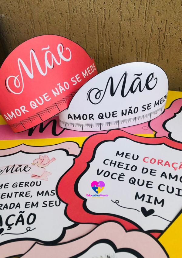 KIT DIA DAS MÃES - PLAQUINHAS + COROA - Imagem 4