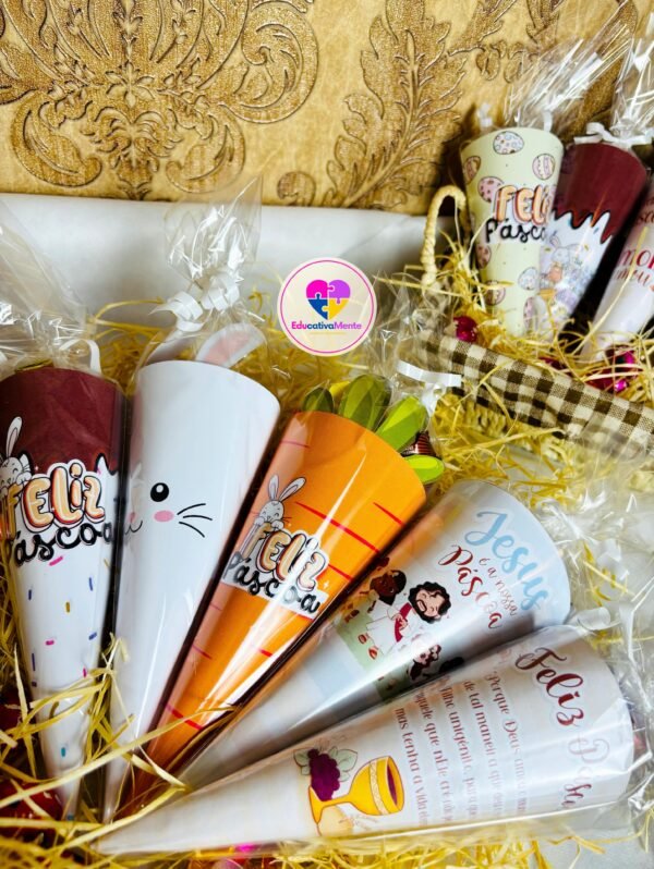 Cones de Páscoa – Kit Digital - Imagem 3