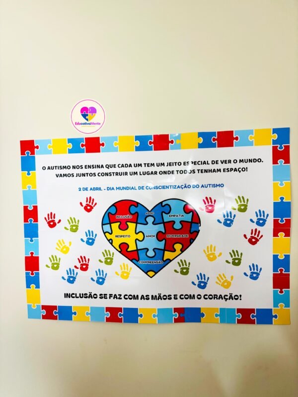 Painel Colaborativo - Dia Mundial de Conscientização do Autismo - Imagem 4