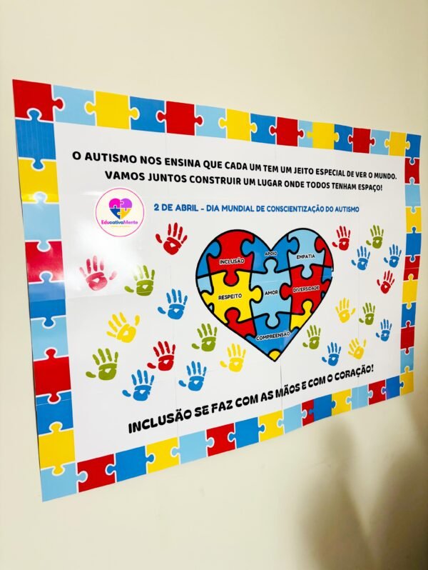Painel Colaborativo - Dia Mundial de Conscientização do Autismo - Imagem 2