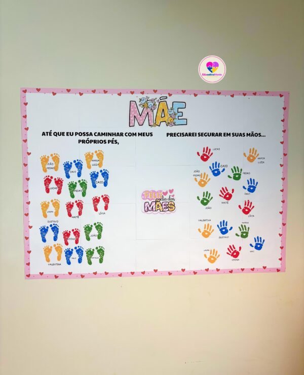 Kit Painel + Lembrancinha para o Dia das Mães - Imagem 5