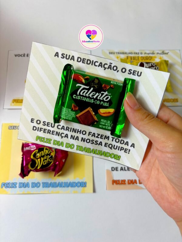 LEMBRANCINHA DIA DO TRABALHO – PDF COM 5 MODELOS - Imagem 2
