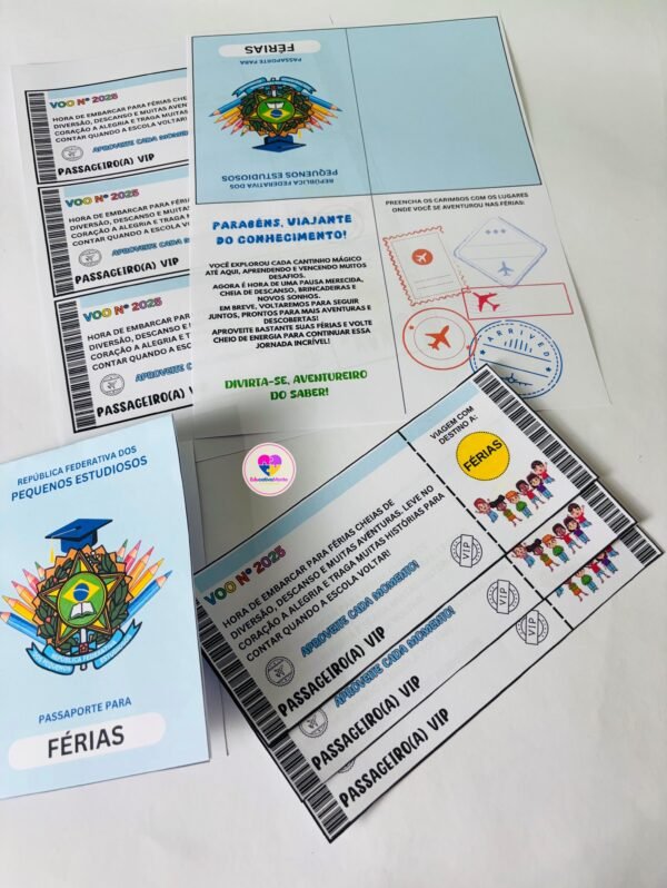 Passaporte + Ticket de Férias 2025 - Imagem 4