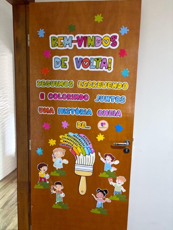 ð¨ Painel de Porta — Bem-vindos de Volta - Imagem 2