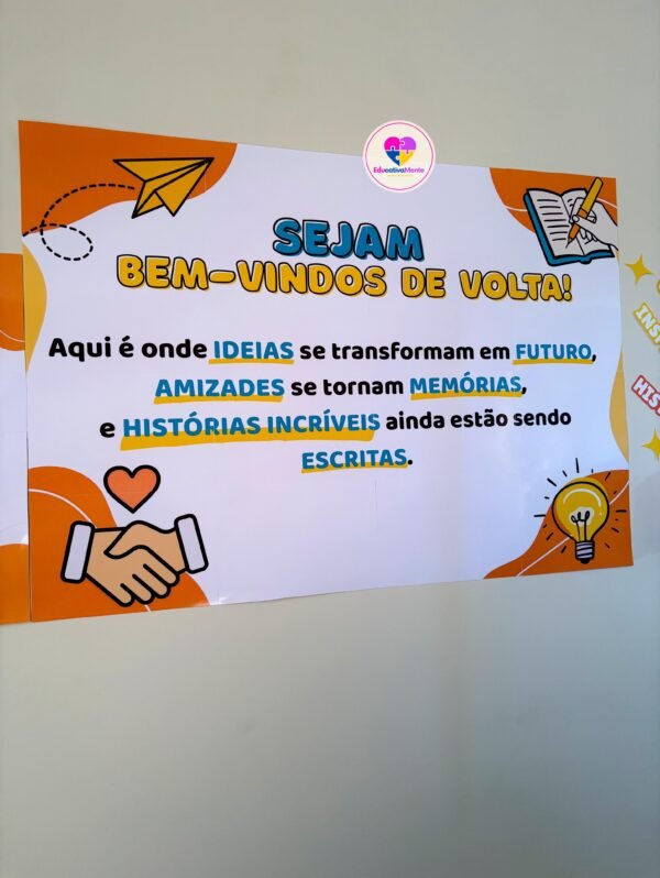 Painel - Bem-vindos de Volta - EF2 e EM - Imagem 2