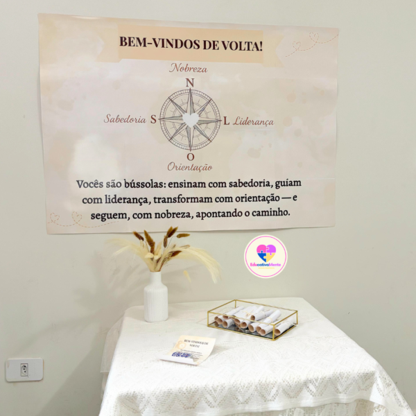 Kit Acolhimento Pedagógico - Bússola