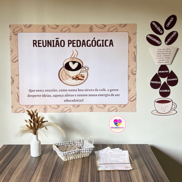 Kit Reunião Pedagógica - Filtro de Café