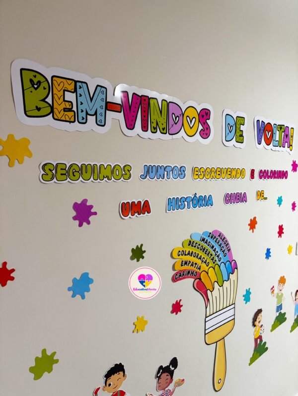 Painel de Parede — Bem-vindos de Volta – Pintura - Imagem 2