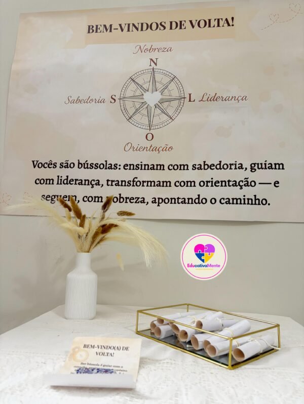 Kit Acolhimento Pedagógico - Bússola - Imagem 6