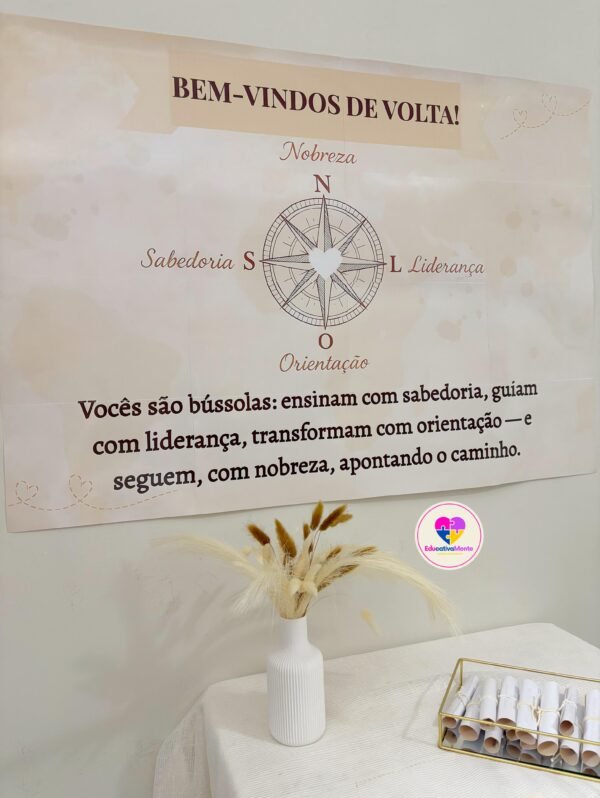 Kit Acolhimento Pedagógico - Bússola - Imagem 3