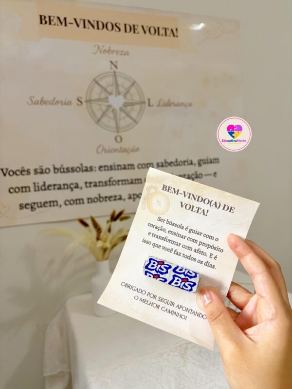 Kit Acolhimento Pedagógico - Bússola - Imagem 2