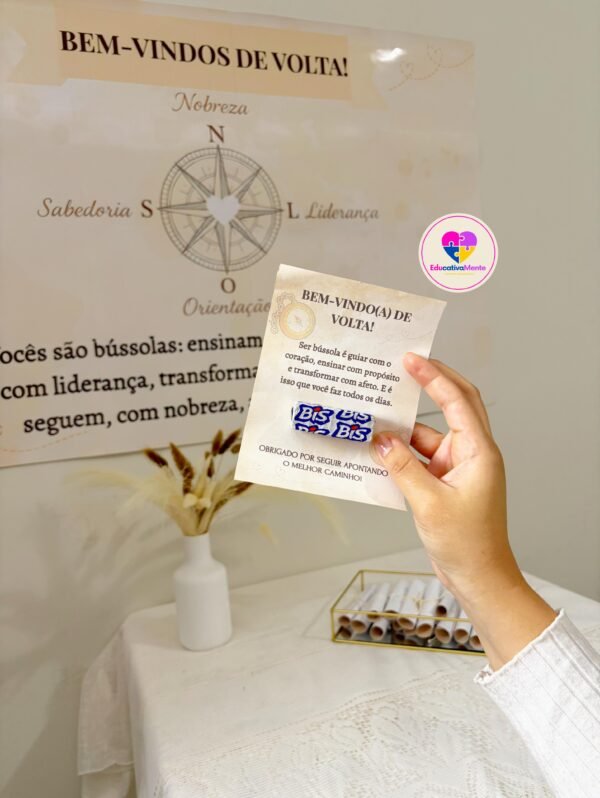 Kit Acolhimento Pedagógico - Bússola - Imagem 5