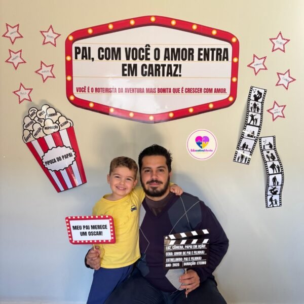 Dia dos Pais - Tema Cinema