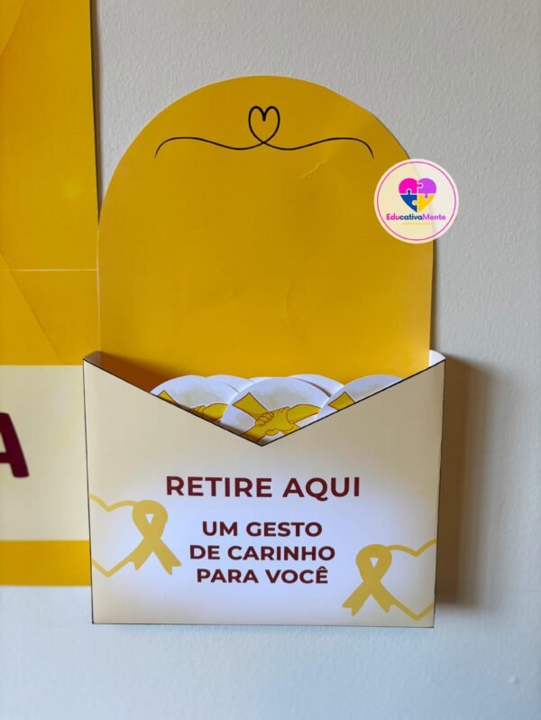 Kit Setembro Amarelo  - Um gesto seu pode mudar o dia de alguém ð - Imagem 6