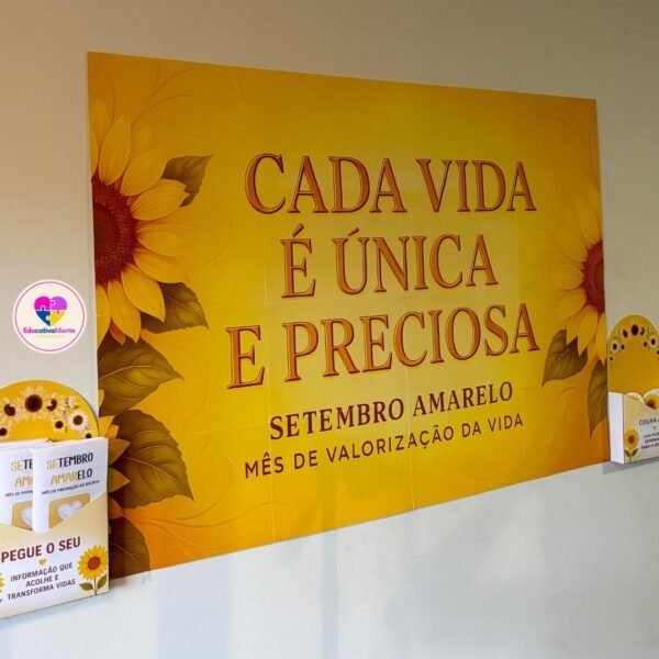 Kit Setembro Amarelo – Cada vida é única e preciosa ð»