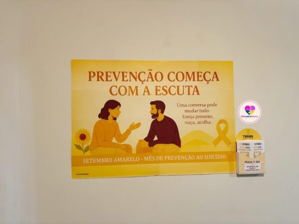 Kit Setembro Amarelo – Prevenção começa com a escuta ð - Imagem 5