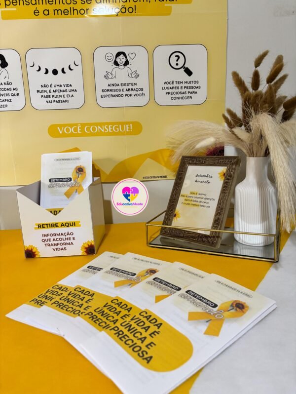 Kit Setembro Amarelo – Você é Importante - Imagem 6